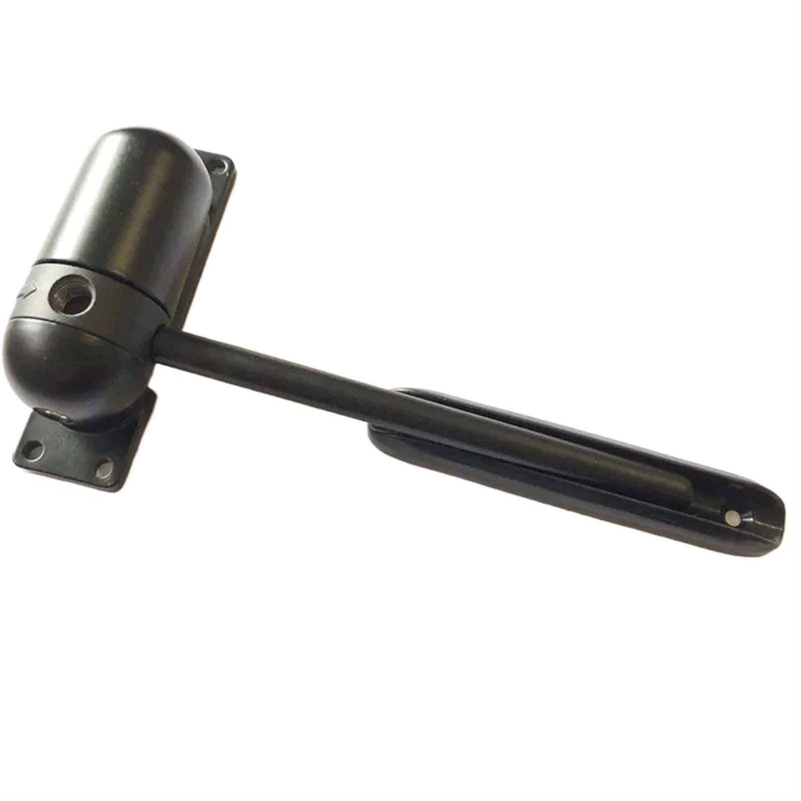 Grgyt Type A Gray Zinc Alloy Surface Mounted Spring Door Closer Automatic Door Stops Door Hardware Accessories(Type A Gray)