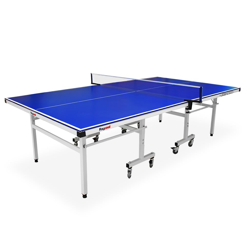 Mesa de Ping Pong Exterior Raycool Legend 800820, Mesa para Espacios Exteriores, Plegable, con Ruedas