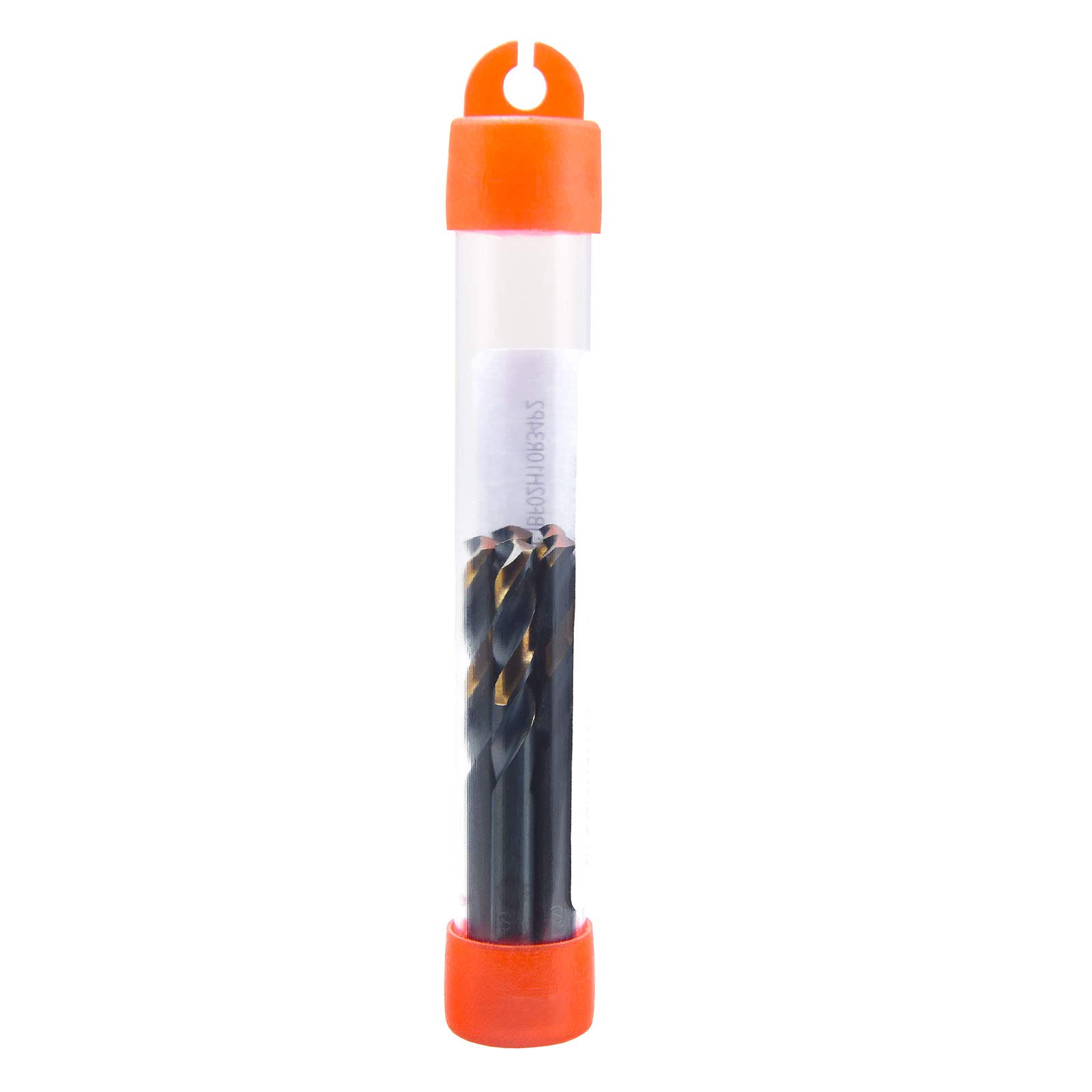 MAXTOOL 5 brocas de tornillo idénticas HSS M2 Twist Stub Brocas totalmente molidas negro y bronce; SMF02H10R13P5