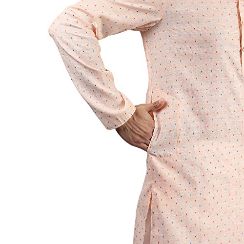 Image of Uri and MacKenzie Mens Cotton Woven Casual Kurta Pajama set