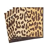 Caspari Zanzibar Paper Cocktail Napkins - Two Packs of 20