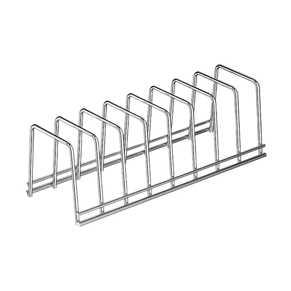 Jobaojiang Small Dish Drainer Expandable Kitchen Dish Drying Rack Metal Plate Holder With Drip Tray Cupboard Organizer