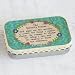Natural Life Owl Inspirational Serenity Prayer Memory Prayer Box with Pencil and Notecards