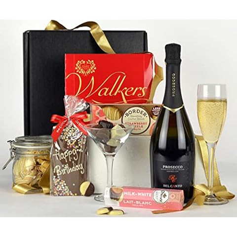 Happy Birthday Gift Box - Birthday Prosecco Gift Hamper Cover