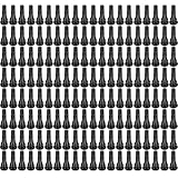 WEBBYBEAR 160 Pieces TR413 Valve Stems Tubeless Rubber Snap-in Valve Stems, for 0.453 inch Rim Holes on Standard Vehicle Tires, Black, Standard Length, Replacement for Car Tubeless Rims