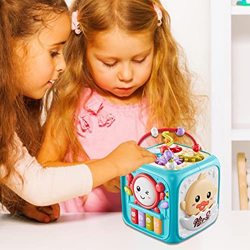 Brinquedo do cubo da atividade do bebê | brinquedos de desenvolvimento para crianças de 1 ano,Centro