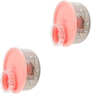 Abaodam 2 Pçs Hamster Roda De Corrida Hamster Roda Giratória Chinchila Roda De Corrida Hamster Exercício Pires Animais De Estimação Correndo Brinquedo Esportivo Exercício Mudo Muito