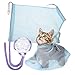 Mipcase Cat Shower Bag Kitten Restraint Bathing Bag Kitten Bath Bag Washing Bag for Cat Breathable Washing Cat Bag Pp Cat Grooming Bathing Bag Cat Grooming Bag Cat Washing Bag Cat Bath Bag