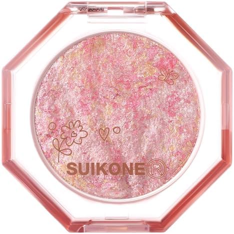 Amazon.co.jp: SUIKONE ハイライトパウダー ダイヤモンド4カラー
