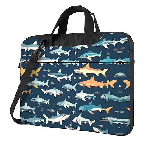Sac pour ordinateur portable à motifs requins pour protéger votre matériel