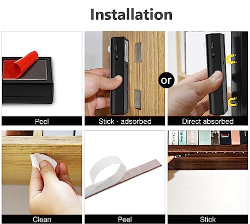 Tira LED con sensor de movimiento WOBANE 2m luz cálida miniatura 6