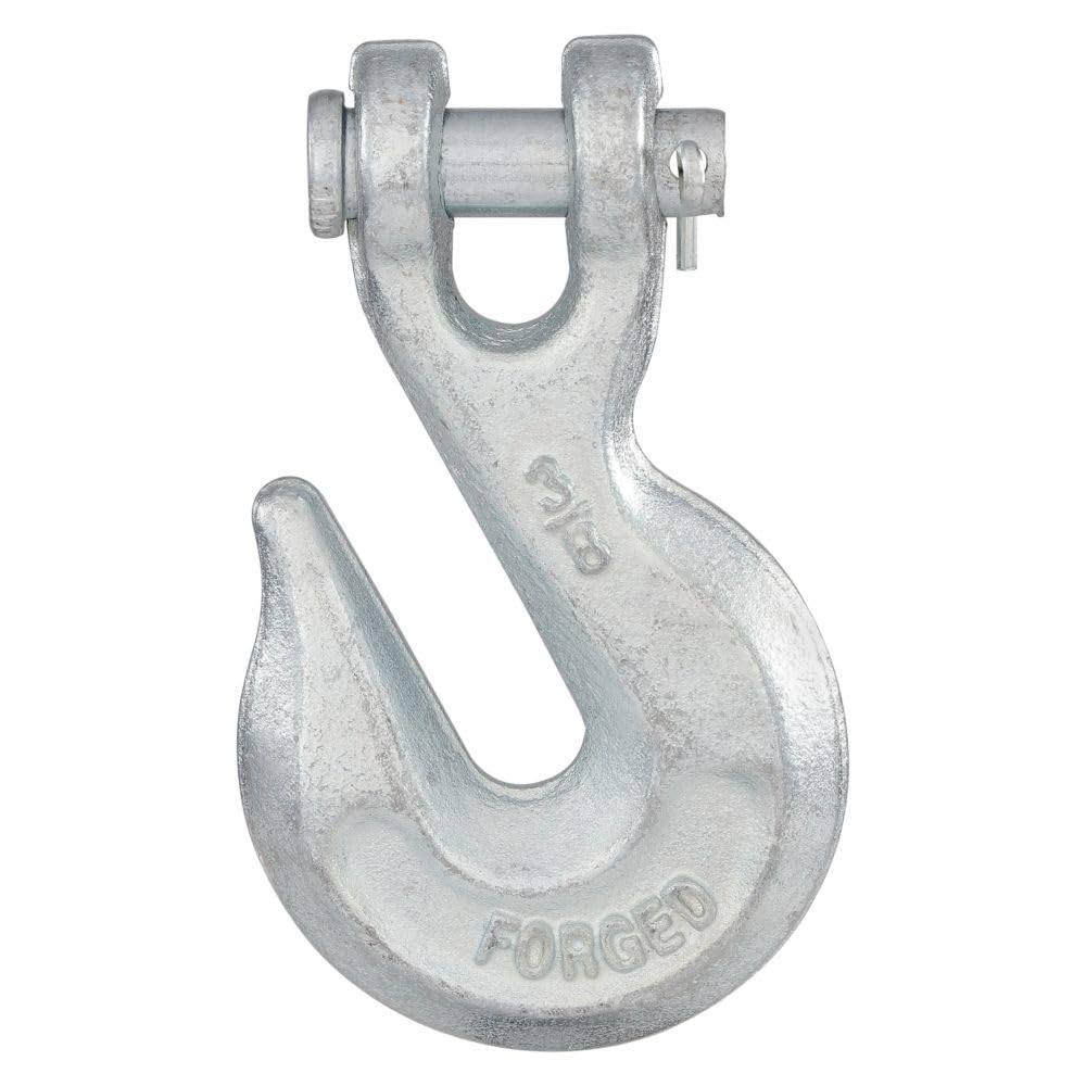 Crochet forgé 3/8 clevis grab hook N100-291 en acier robuste