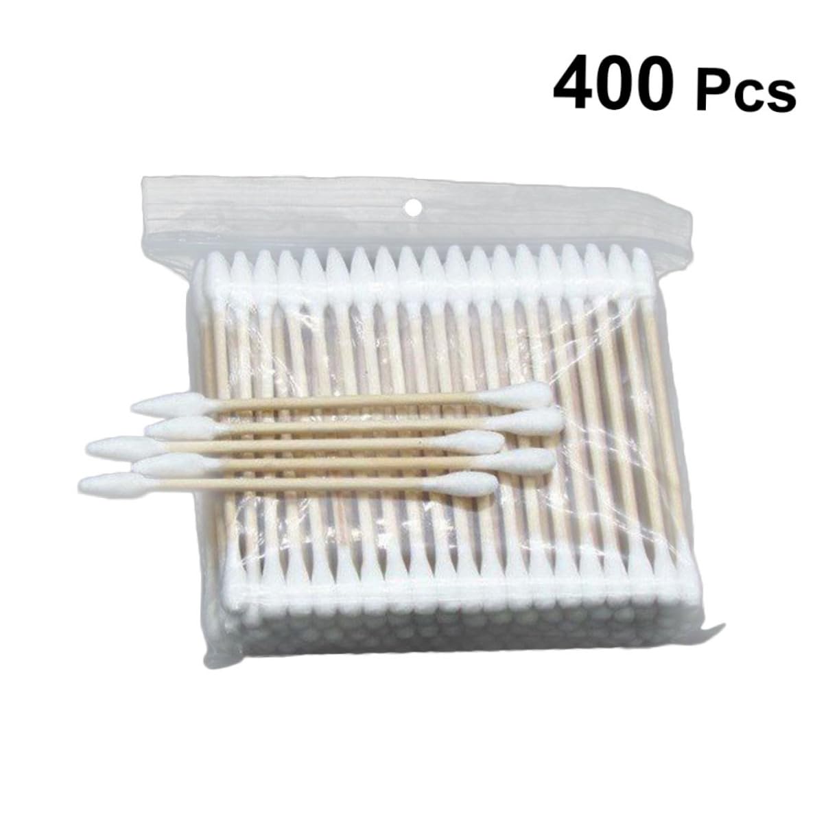1200piezas Bastoncillos De Algodón Dobles Para Maquillaje Limpieza y Cuidado Hisopos Multifuncionales Puntas y Afiladas Para y