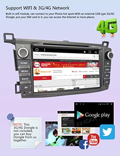 Navigazione GPS: Android 7.1 autoradio CD lettore