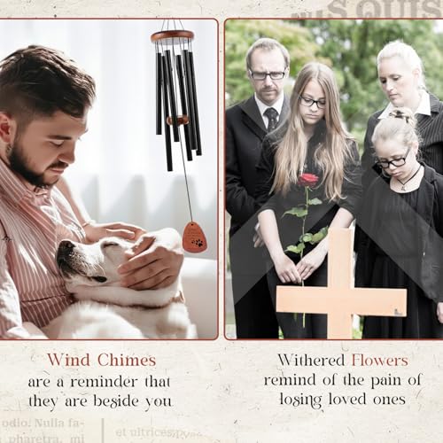47% Off Dog Memorial Wind Chime - Sympathy & Comfort Gift - Image 6