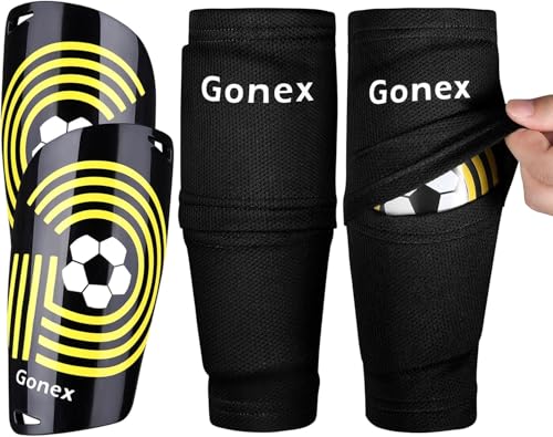 Best Youth Soccer Shin Guards 2025: Recommendations & Buying Guides 35 Gonex Soccer Shin Guards for Kids Adult, Youth Boys Girls Shin Guards Slip in Soccer Shin Pad Sleeves Canilleras for Football Games, EVA Cushion Protection Reduce Shocks & Injuries