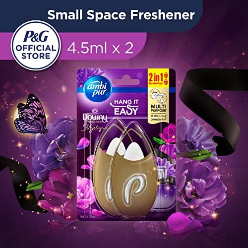 Ambi Pur Small Space Freshener Downy Mystique Premium Parfum 2 x 4.5 ml 2