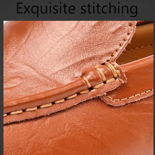 Mens Casual Loafers Shoes Breathable Slip-on Shoes Walking Business Sneakers Comfortable Driving Work Ofice Dress Shoes4