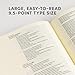 CSB Notetaking Bible, Large Print Hosanna Revival Edition, Blush Cloth Over Board, Black Letter, Single-Column, Journaling Space, Reading Plan, Easy-to-Read Bible Serif Type