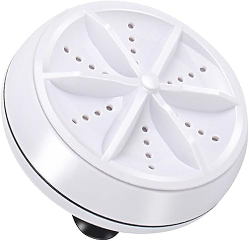 Lavadora de ropa portátil de mini turbina con alimentación por USB, modo de lavado rápido para ropa interior, camping, apartamentos