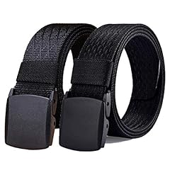 Black W+black J (2 Pk Nylon Belt)