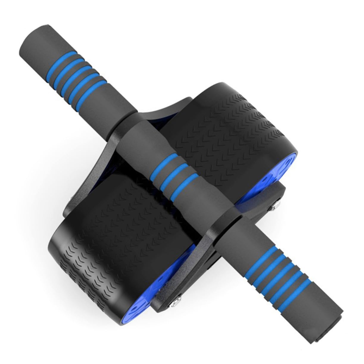 WOONEKY Rodillo Abdominal de Fitness con Rueda Gruesa Estilo Tanque Mango de Goma Abs Antideslizante Entrenamiento Silencioso para Abdomen para Hombres y Mujeres Casa y Gimnasio