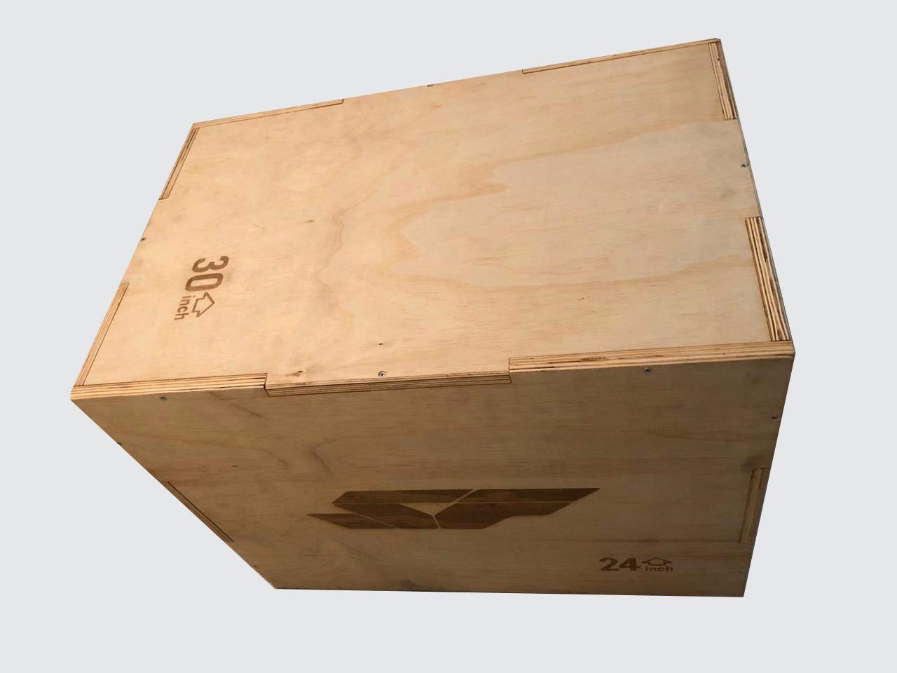 Squadra Fitness Jumping Box/Plyobox 3 in 1 - Wooden - 20, 24 & 30 inch Jumping levels