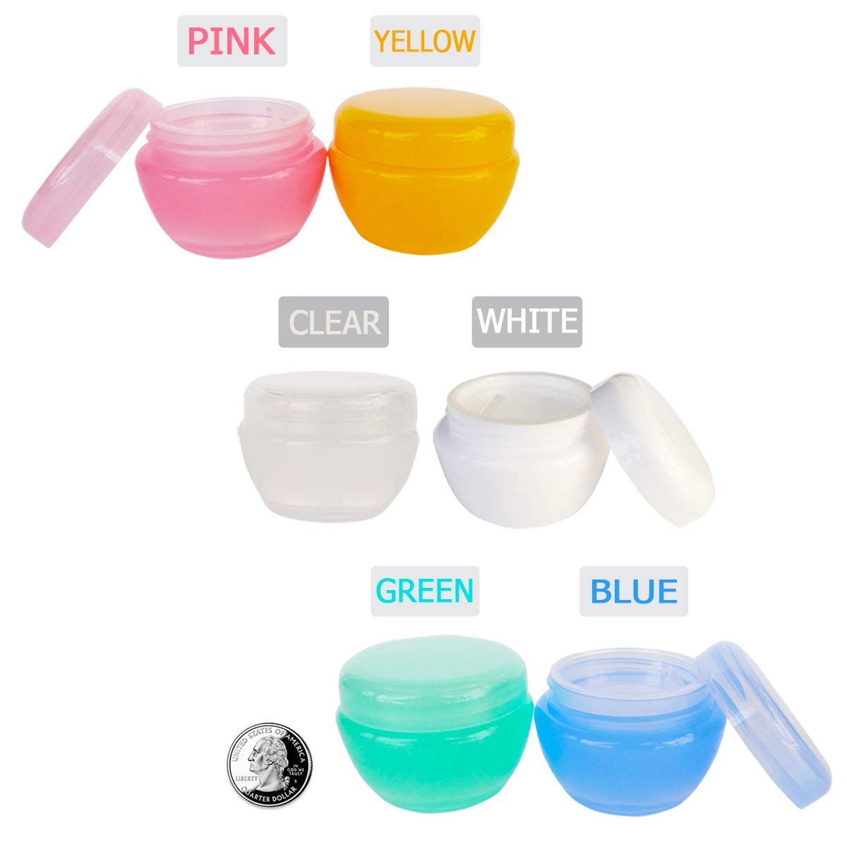 Wopanxye 12pack 30ml Refillable Cosmetic Container - Image 4