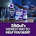 ZzzQuil Sleep Nasal Strips, Clear Nasal Strips, Snoring Relief from Nasal Congestion, Works Instantly, Reduces Nasal Congestion for Less Snoring and Better Sleep, Drug Free, 52 Nasal Strips