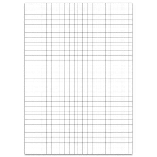 Staufen Green Briefblock - DIN A4, 5mm kariert, 50 Blatt, premiumweißes 70g/m² Recyclingpapier, 1 Stück