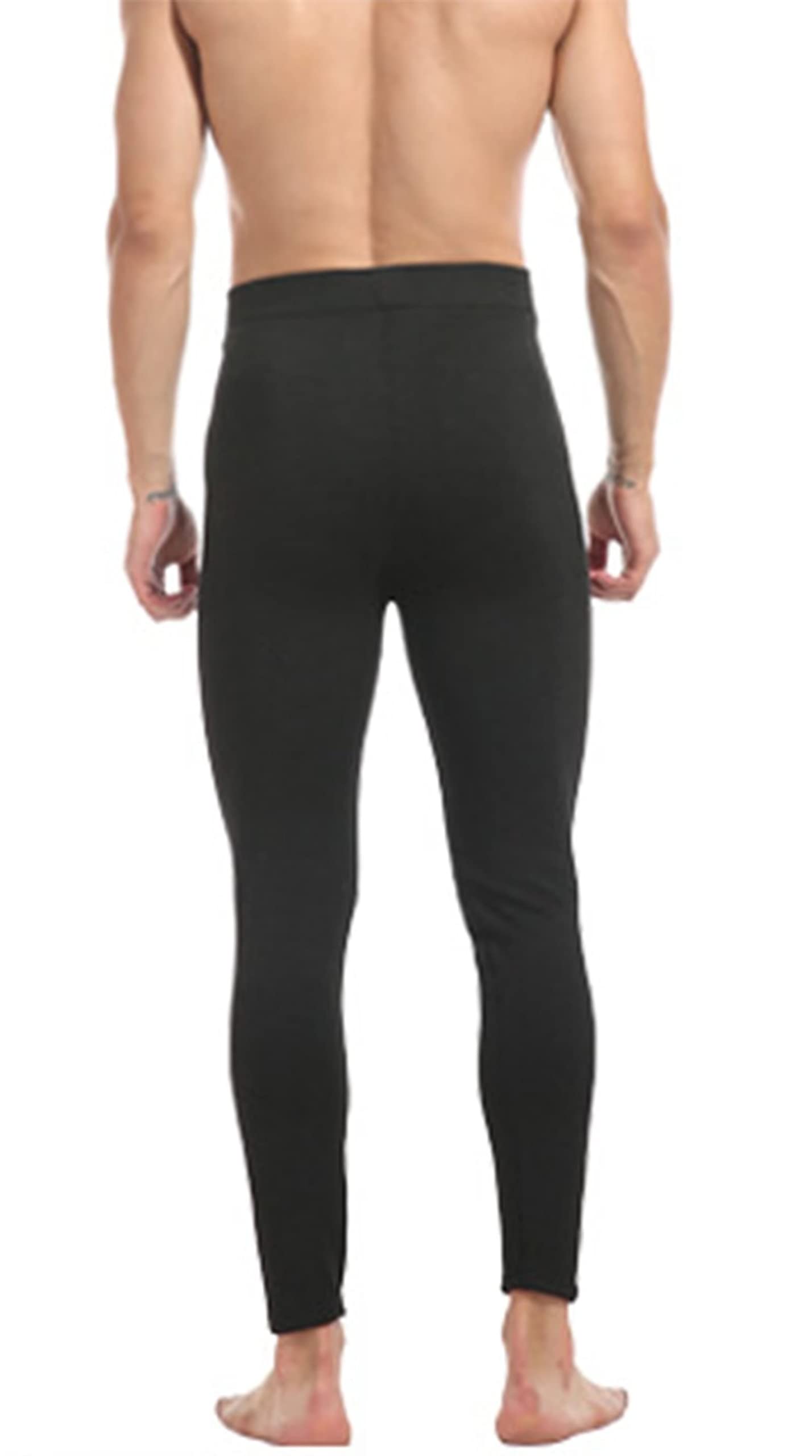 Mallas Termicas Hombre Pack 2 Pantalon Termico Invierno Calzoncillos Largos Termicos Cálido & Extra Cálido