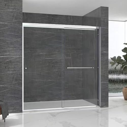 Bypass Sliding Shower Door Sorrento Lux Series Adjustable 56"-60" Width 72" Heig