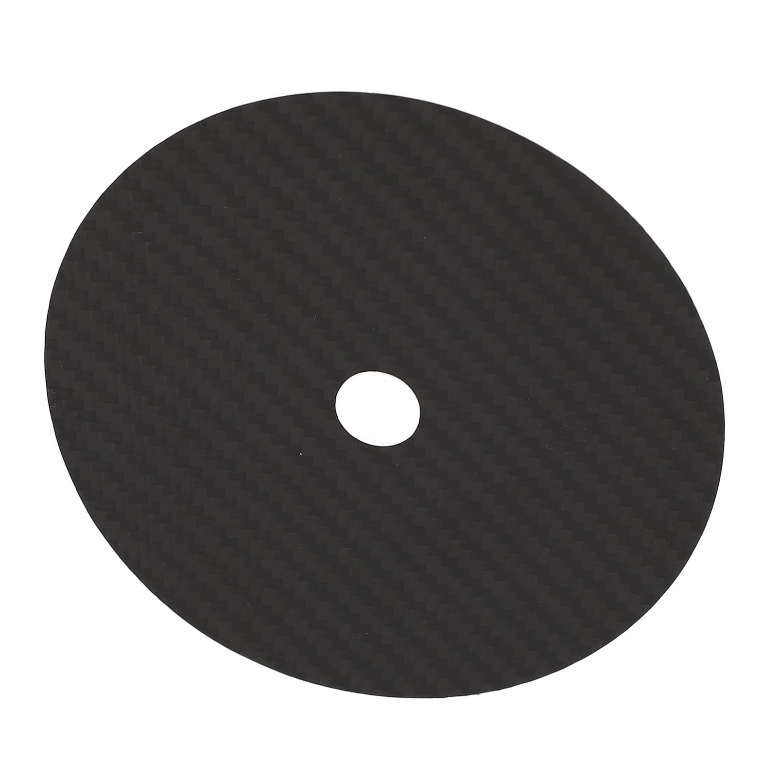 Stabilizzatore CD in Fibra di Carbonio 0,2 Mm con Assorbimento Vibrazioni Tappetino HIFI per Lettore CD Nero