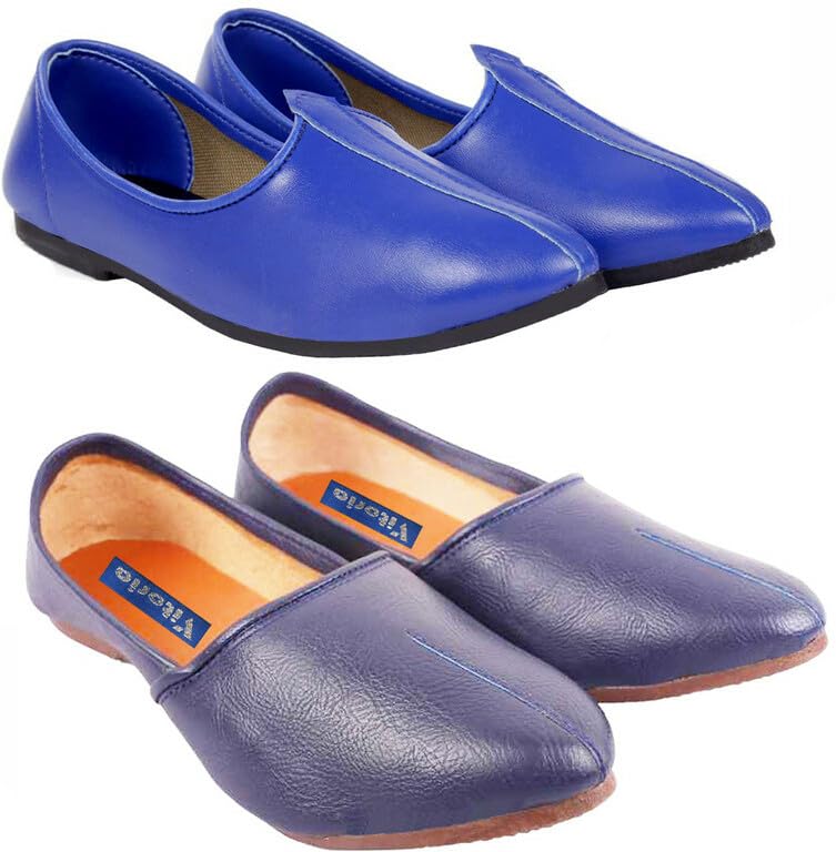 Derby Shoes for Men | Shoes for Men with PU Sole | Comfortable & Lightweight |Durable & Trendy Design,VTR_6001Blu_3001Blu_P-image-21
