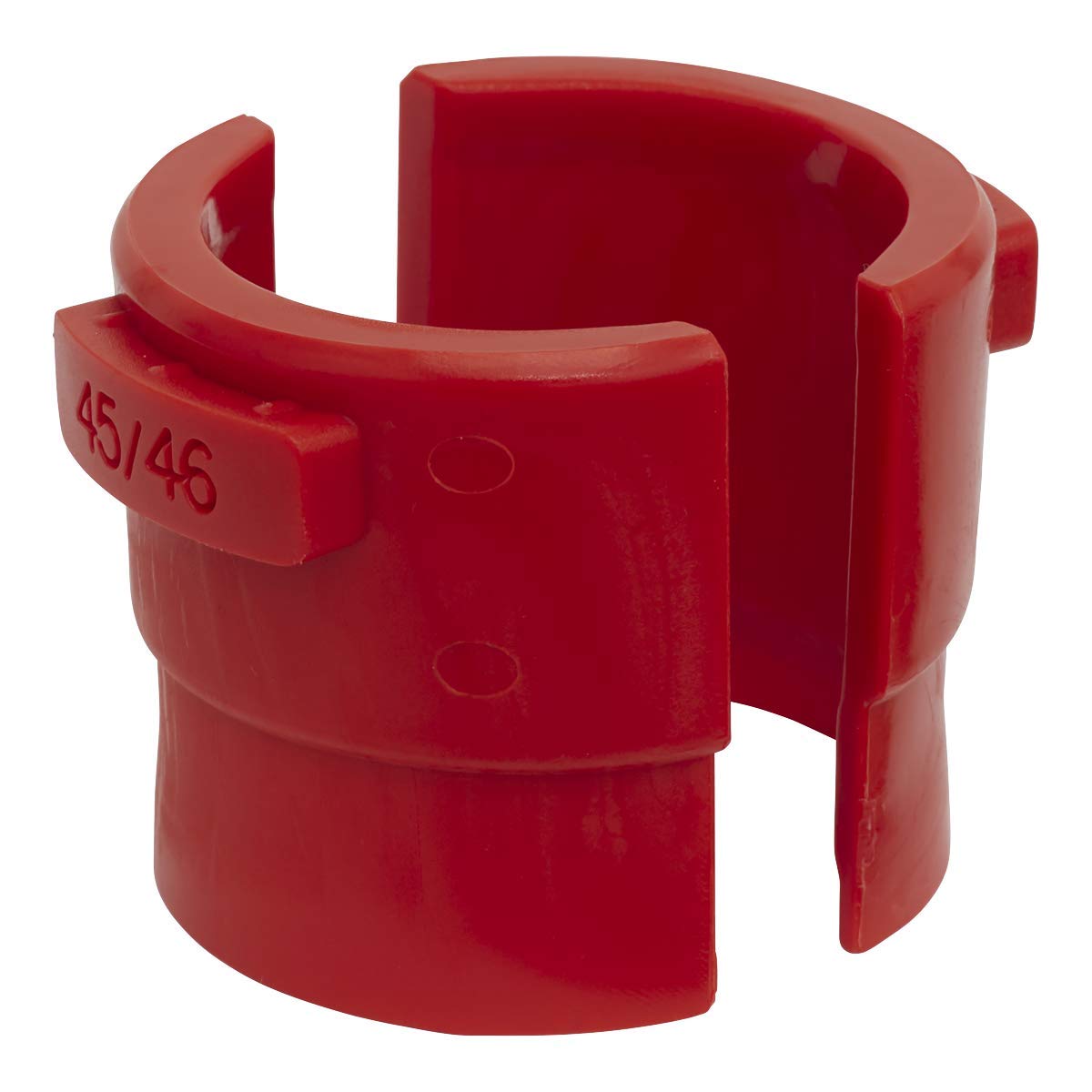 Sealey Motorcycle Fork Seal Driver Sleeve 45-46mm Split Design Red Ms0581 from B&Q