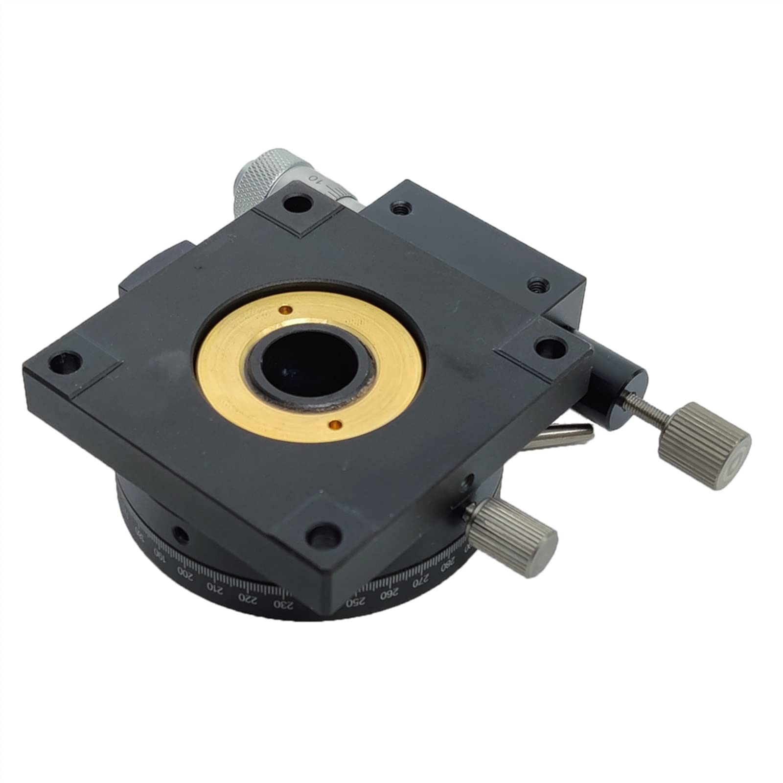 Amazon.co.jp: スライドレール R軸60mm手動360度高精度角度調整