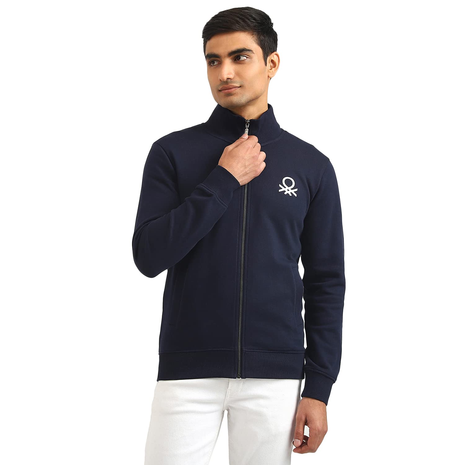 UNITED COLORS OF BENETTON Men's Cotton Hooded Sweatshirt-picture-25