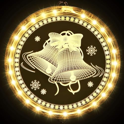 Weihnachten Dekorative Fenster Licht, Hintergrund Lichterketten für...