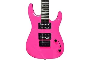 Jackson Minion JS1X Dinky in Neon Pink