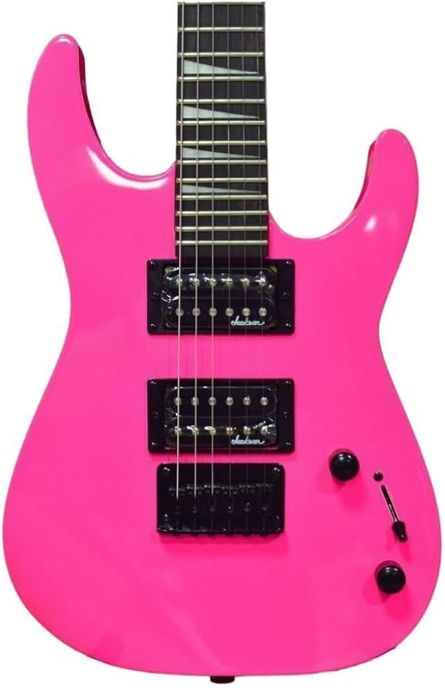 Amazon | JSシリーズ DK Minion JS1X AM ネオンピンク | エレキギター