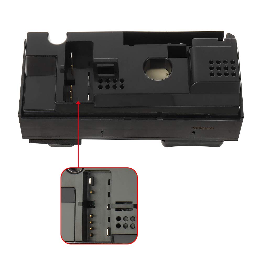 Interruptor Maestro De Ventanas Eléctricas – Lado Conductor Para Chevy Y GMC Pickups 1995–2005 (Speed Daddy SDD-WSW045)