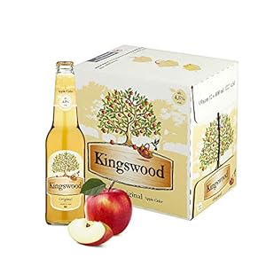 Kingswood Cider Apfelschaumwein Box (12 x 0.4 l)