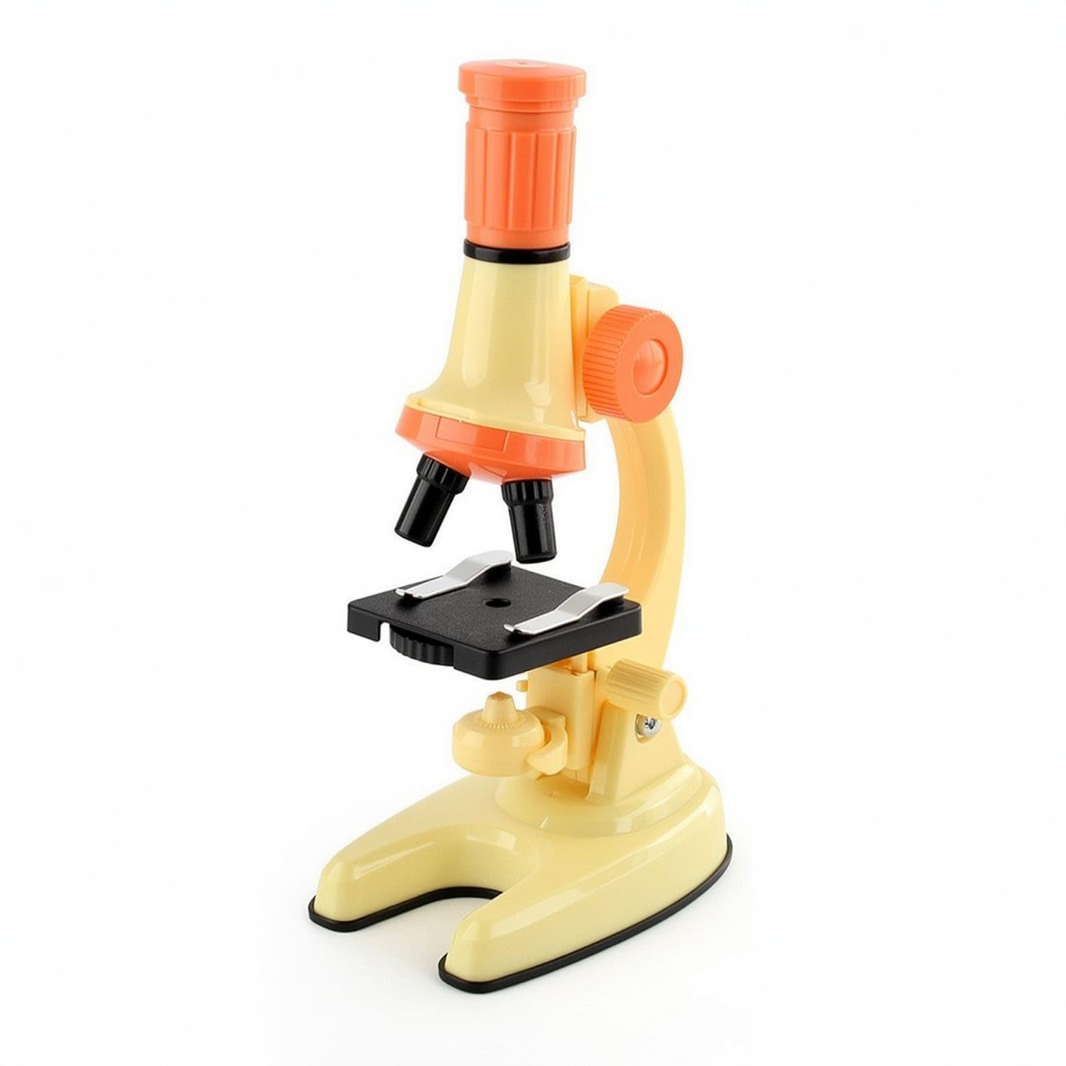 Educational Microscope Kit STEM Microscope with Slides Plastic Science Toy Easy to Use for Students, Beginners, Home, Classroom, YLW Xd508-3a En Pk-picture-32