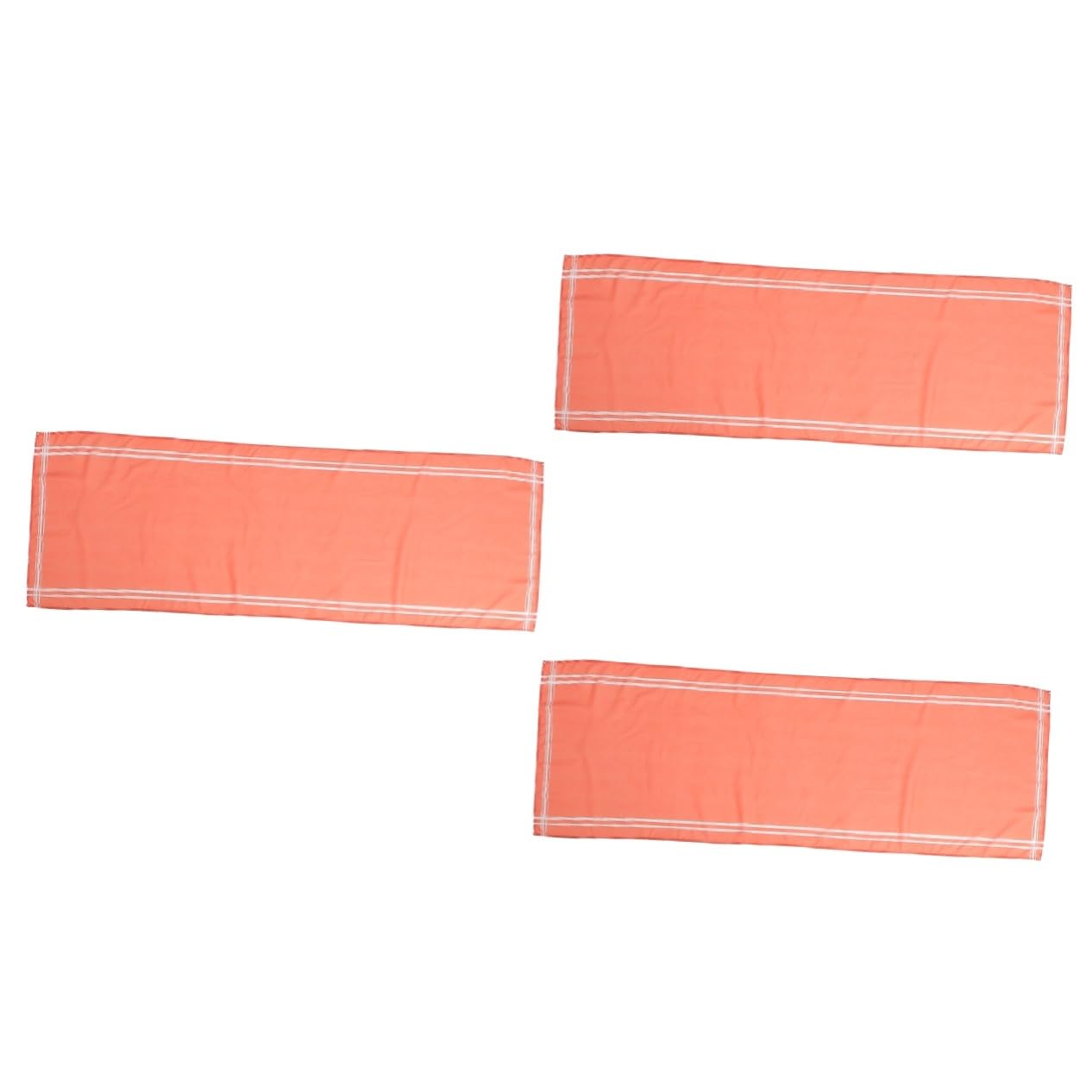 Chemin de table en mousseline lot de 3 pièces pour créer un drapé de table fluide