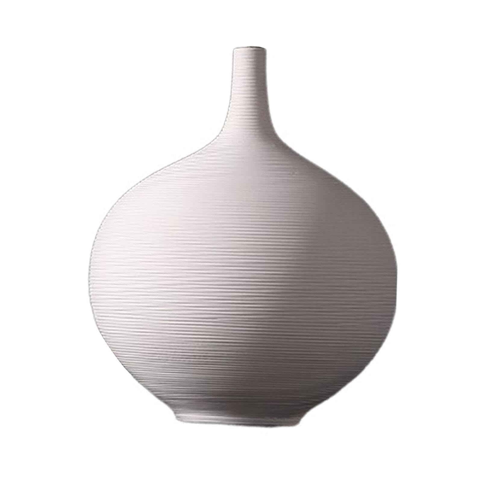 CLUB BOLLYWOOD® Ceramic Vase Modern Flower Container Holder for Living Room Table 22.5cmx17cm | Home & Garden | Home D?©cor | Vases | 1 Ceramic Vase-image-22