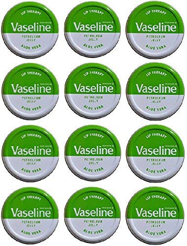 Vaseline Lip Balm with Aloe Vera (20g/0.705oz, 12x20g/0.705)