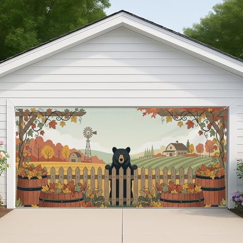 Clôture et feuilles de garage décoratives pour masquer une façade terne - 6