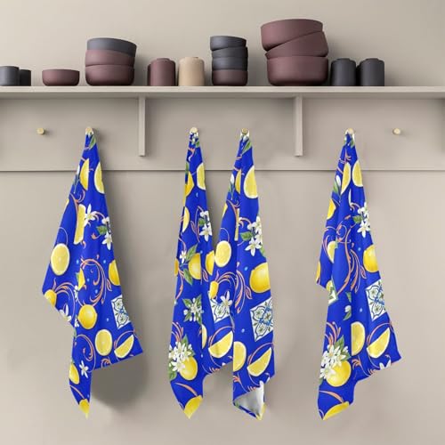 Torchons de cuisine grand format GAIREG lot de 6 essuie-tout décoratifs - 6