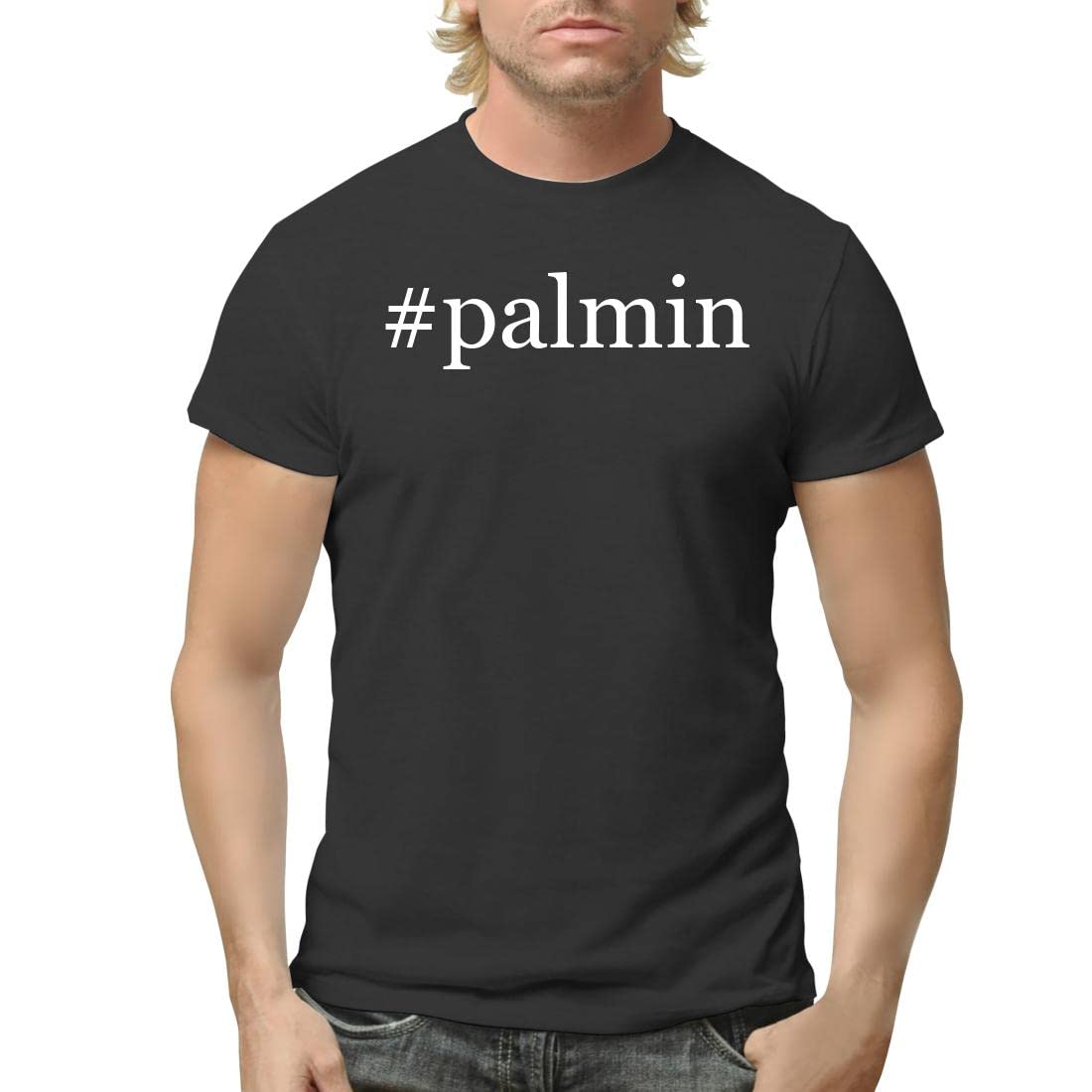 #Palmin Hashtag Men's Adult Short Sleeve T-Shirt