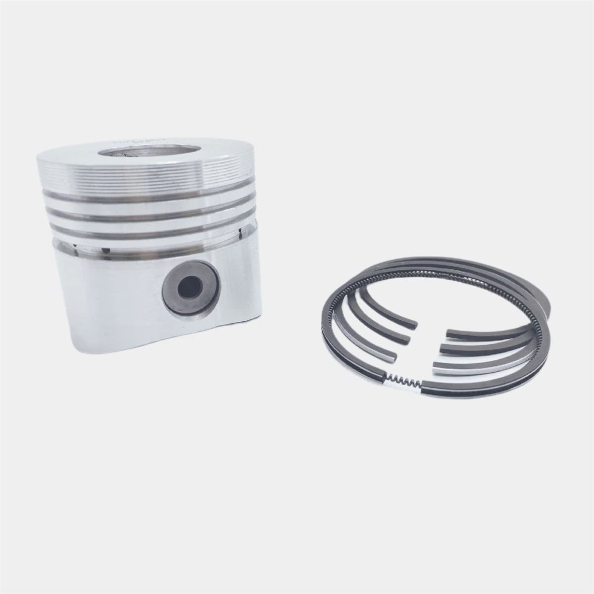SET PISTONE + FASCE ELASTICHE (0,50 mm - MAGGIORATO - 78,50 mm): Compatibile con LOMBARDINI / 6LD 325 / LDA 520-15480